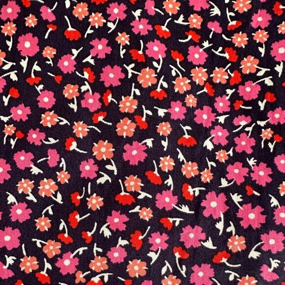 Draper James Mini Dress Floral Puff Sleeves & Pockets Size Small - Picture 8 of 12